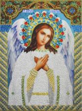 Картины бисером | Икона Ангела Хранителя. Размер - 20 х 27 см.