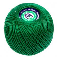 Нитки для вязания "Ирис". Цвет 4110 ярко-зелёный