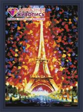 Картина стразами (набор) "Париж". Размер - 50 х 70 см.