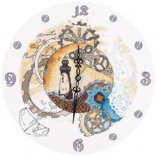 Панна | Часы "Механическое время". Размер - 31,5 х 31,5 см
