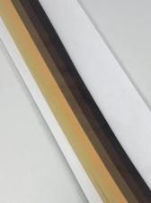 Набор бумаги для квиллинга "Коричневый микс",5 мм