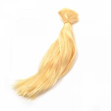 Трессы прямые цв.блондин,длина волоса 30 см,длина тресса 50 см (2 шт)