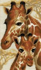 Риолис | "Жирафы". Размер - 22 х 38 см.