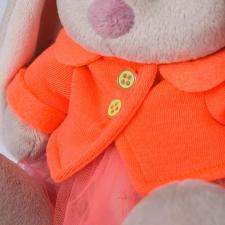 Зайка Ми в оранжевой куртке и юбке, мягкая игрушка BudiBasa