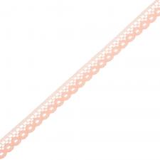 Кружево-трикотаж,10 мм,цв.светло-розовый (151)