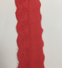 Кружево "Шитьё",арт.TTR2,45 мм,цвет красный