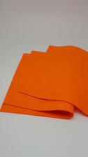 Фетр листовой жёсткий 2 мм,20х30 см,цвет оранжевый (021)