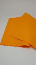 Фетр листовой мягкий 2 мм,20х30 см,цвет светло-оранжевый (022)