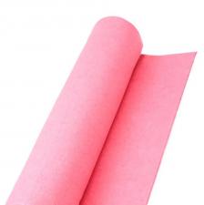 Фетр в рулоне жёсткий,1 мм,шир.100 см,цвет (НD074 розовый)