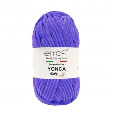 Пряжа Etrofil YONCA (100% полиэстер, 100 гр/100 м),70610 тёмно-фиолетовый