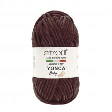 Пряжа Etrofil YONCA (100% полиэстер, 100 гр/100 м),70704 кофе