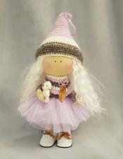 Модное Хобби | Набор для шитья куклы "Малышка Эльза". Высота - 25 см