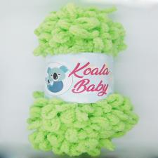 Пряжа Koala baby (100% полиэстер, 180 гр/16,7 м),108 салатовый