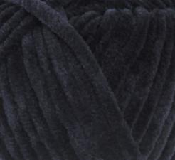 Пряжа Bursa Chenille​​​​​​​ (100% полиэстер, 100 гр/120 м),11 чёрный