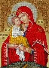 Почаевская икона Божией Матери. Размер - 19 х 26 см.