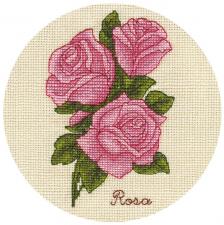 Панна | Букетик роз. Размер - 13 х 17 см