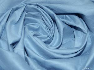 Ткань сатин гладкокрашеный, 120г/м², 100% хлопок, шир.220см, цв.светло-голубой уп.3м