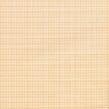 Бумага масштабно-координатная (миллиметровка) цв.оранжевый 88см х 10м