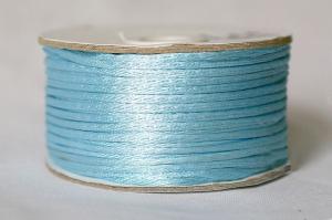 Шнур атласный круглый 2-3мм цв. 3105 голубой