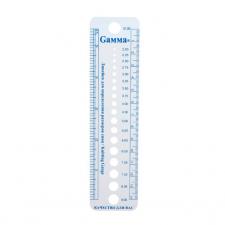 "Gamma" | Линейка для определения размера спиц,16 см,пластик