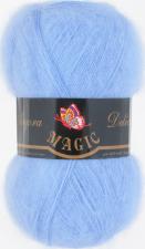 Пряжа Magic Angora delicate (15% мохер,10% шерсть,75% акрил,100гр/500м),1117 светло-голубой