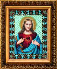 Чаривна мить | Икона Пресвятое Сердце Иисуса. Размер - 24 х 31 см