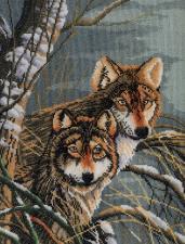 Lanarte (Ланарте) | Wolves/Волки. Размер - 29 х 39 см