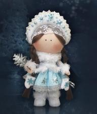 Модное Хобби | Набор для шитья куклы "Снегурочка". Высота - 25 см