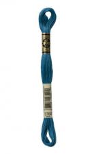 Нитки мулине DMC 3760, цвет пыльно-синий, средний (гжель)