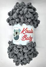 Пряжа Koala baby (100% полиэстер, 180 гр/16,7 м),117 серый