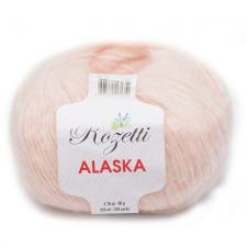 Пряжа Rozetti Alaska (44% акрил, 26% полиамид, 15% альпака, 15% суперстирка шерсть мериноса,50г/225м),231-03 светло-розовый