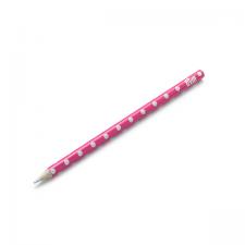 Маркировочный белый карандаш Prym Love, розовый в горох (следы удаляются водой)