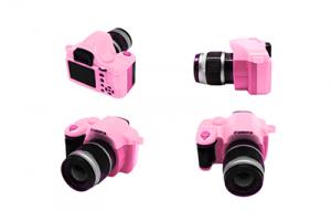Фотоаппарат со вспышкой арт.КЛ.28361 45х25х50мм, цв.розовый
