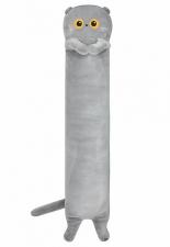 Дорожная подушка Кот Басик, мягкая игрушка Budi Basa. Размер - 60 см