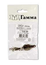 "Gamma" TH-09 Крючки для брюк пришивные x 19 мм в пакете 3 шт.