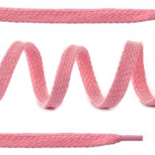 Шнурки плоские 10мм х/б дл.150см цв.010 розовый, 1 комп.