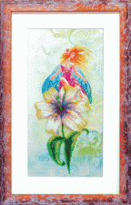Чаривна мить | Цветочная фея. Лилия. Размер - 19,5 х 39 см