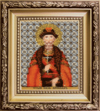 Чаривна мить | Икона Святой благоверный князь Ярослав Мудрый. Размер - 9 х 11 см