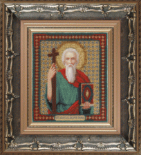 Чаривна мить | Икона Апостол Андрей Первозванный. Размер - 18 х 21 см