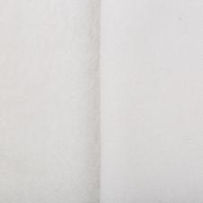 PLF Плюш трикотажный (50% хлопок 50% полиэстер), 50 х 50 см, цвет белый