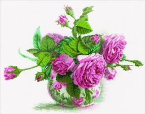 РТО | М202 Романтические розы. Размер - 38 х 30 см