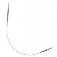 Gamma | MNF Круговые спицы (разной длины) для вязания, сталь, длина 25 см, d 4.0 мм