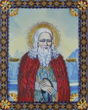 Икона преподобного Германа Аляскинского. Размер - 21 х 26,5 см.