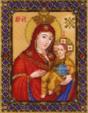 Икона Божьей Матери Вифлеемская. Размер - 15,6 х 20,2 см.