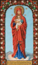 Икона Божией Матери Валаамская. Размер - 17,1 х 29,1 см.