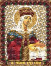 Икона Св. Равноап. царица Елена. Размер - 8,5 х 10,5 см.