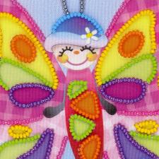 Набор для вышивания бисером "Сказочная бабочка"